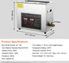 SucceBuy pulitore ad ultrasuoni con lavatrice professionale Anteprima dell’immagine prodotto 7