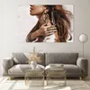 Bilder auf glas - Einteilig - Sand Frau Schmuck - 120x80cm Produktbild-Vorschau 7