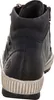 Rear view of a blue high-top sneaker. Produktbild-Vorschau