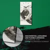 Leinwand Wanduhr Wandkunst Uhr Geräuschlos 30x60 Zeichnung Produktbild-Vorschau 5