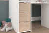 Parisot TOM Hochbett mit Schreibtisch und Kleiderschrank Produktbild-Vorschau 6