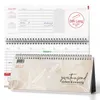 Tischkalender 2027 Beige Bloom Quer Aesthetic - Produktbild-Vorschau 1