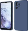 A product image showing a phone case for a Samsung Galaxy A32 5G, presented in two views: one showing the front of the phone with its screen, and the other showing the back of the phone case. Produktbild-Vorschau