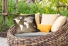 MuchoWow® Outdoor Kissen - Weltkarte - Vintage - Sepia - Produktbild-Vorschau 3