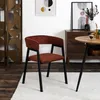 Fauteuil Design Cotele Scott Terracotta - Lot De 2 Voir les images du produit 7