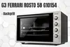 G3 FERRARI Rostò 58 L z rożnem Podgląd zdjęcia produktu 5
