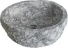 Waschbecken Naturstein Marmor ca. Ø 38-40 cm x 15 cm Produktbild-Vorschau 1