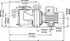 0,375 ps, 7 m³/h einphasen-filtrationspumpe Pentair FFL-031 Produktbild-Vorschau 2