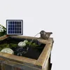 Wasserspeier Spatz aus Gusseisen inkl. Solar-Pumpe & Produktbild-Vorschau 1