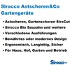 Gartenschere Standard rot, Feststeller, Feder, Messer aus Produktbild-Vorschau 3