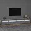 vidaXL TV-Schrank mit LED-Leuchten Grau Sonoma 270x35x40 cm Produktbild-Vorschau 1