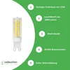 LED line LITE G9 LED Stecklampe 12W 1160lm 230V ersetzt Produktbild-Vorschau 8