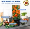WENKO 2er Set Herd Abdeck Platten Abdeckung Schneide Brett Produktbild-Vorschau 2