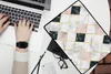MuchoWow® Laptop Hülle 13 Zoll Marmor - Geometrische Formen Produktbild-Vorschau 2