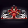 F1 5006 Rot Statische Version Sportwagen Modell 1:8 MOC Produktbild-Vorschau 3