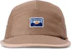 DJINNS 5 Panel Soft Flat Cap Perfo Mountain sand Produktbild-Vorschau 2