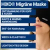 HIXO Migräne Maske Hot Cold Cap – Kühlmaske & Wärmemaske Produktbild-Vorschau 3