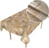 Tischdecke Wachstuch LUXURY Ornamente Beige Robust Produktbild-Vorschau 1