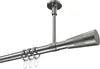 Interdeco Gardinenstange / Vorhangstange Chrom / Produktbild-Vorschau 1
