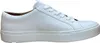 A side view of a white leather sneaker. Produktbild-Vorschau