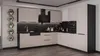 Winkelküche ARONA 280x270 cm Küchenzeile Eckküche Küche Produktbild-Vorschau 2