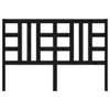 vidaXL Tête de lit noir 146x4x100 cm pin massif Voir les images du produit 11