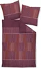 A bedding set including a duvet cover and two pillowcases, laid out flat. Produktbild-Vorschau
