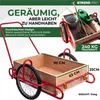 Vozík Optimus, přepravní vozík, s dřevěným boxem, max. 240 Náhled obrázku produktu 7