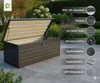 Coffre de rangement en métal Coffre de jardin 600 L Espace Voir les images du produit 1