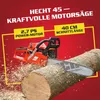 Kettensäge Motorsäge Benzin HECHT 45  | 40 cm Schnittlänge Produktbild-Vorschau 2