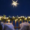 LED étoile plastique blanc Ø 25 cm 1 LED blanc chaud, Voir les images du produit 4