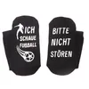 Lustige Socken „Bitte nicht stören – Ich schaue Fußball“ | Produktbild-Vorschau 2