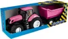 Tracteur rose avec benne à ordures à l'échelle 1:16 portes Voir les images du produit 2