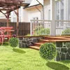 HOMCOM, sada 2 ks umělých rostlin, umělé zimostrázové koule Náhled obrázku produktu 2