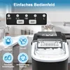 Eiswürfelmaschine, Eiswürfelbereiter, Eismaschine, 2 Größen Produktbild-Vorschau 3