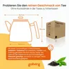 Product information and dimensions for a teapot. Produktbild-Vorschau