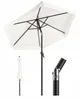 Sekey Rund Gartenschirm 200x200 cm, Kurbel-Sonnenschirm mit Produktbild-Vorschau 1