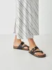 Tamaris Damen Bio/House Slipper Leder, schwarz, 42 EU Produktbild-Vorschau 2