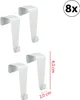 *V* Tür - und Fensterhaken, 4er Set, weiß, ca. 4cmH Produktbild-Vorschau 2