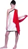 Costume da dea romana da donna bianco-rosso-oro - M Anteprima dell’immagine prodotto 6