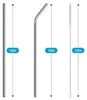 Set di 4 cannucce in acciaio inox 304 con spazzola di Anteprima dell’immagine prodotto 2