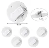 6er-Pack Duschvorhangclips, Spritzschutzclips, Produktbild-Vorschau 2