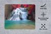MuchoWow® Mauspad Mousepad Wasserfall - Bäume - Rot - Produktbild-Vorschau 2