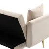 Sofa 2 Sitzer 162x80x78cm, Schlafsofa für Kleines Produktbild-Vorschau 8