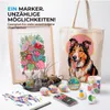 Acrylmarker doppelseitig, 48 Stifte, 96 Farben, wasserfest Produktbild-Vorschau 6