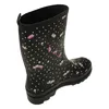 Beck Damen Blumenregen Gummistiefel, Schwarz, 39 EU Produktbild-Vorschau 21