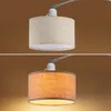 MONZANA® Bogenlampe Stoffschirm Marmorfuß 150-175 cm Produktbild-Vorschau 4