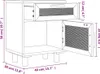VidaXL 345610, Braun, 345 x 250 x 90 mm, 400 mm, 300 mm, Produktbild-Vorschau 8
