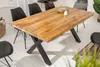 riess-ambiente Massiver Esstisch IRON CRAFT 160cm natur Produktbild-Vorschau 3