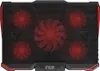 INCA Notebook Kühler 4x  80x15mm Lüfter/LED/2200RPM/2xUSB Produktbild-Vorschau 2